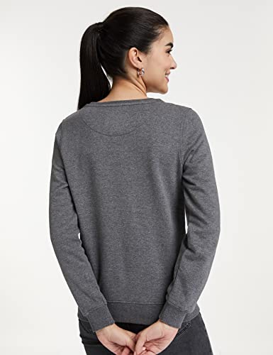 Image of Women's Cotton Round Neck Pullover Sweater