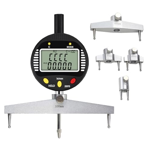 Bogenradius-Messgerät, Handmessgerät mit LCD-Display, 10/20/30/60/100 mm Klauen, Datenausgabe für Maschinen, Holzformen, Stahlkonstruktion