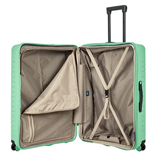 Bric's B|Y Ulisse Spinner Suitcases With Wheels - 21" And 30" 2 Piece Matching Luggage Set - Hard Case Carry-On Luggage And Checked Luggage - Tsa-Approved Lock - Mint #TOP4