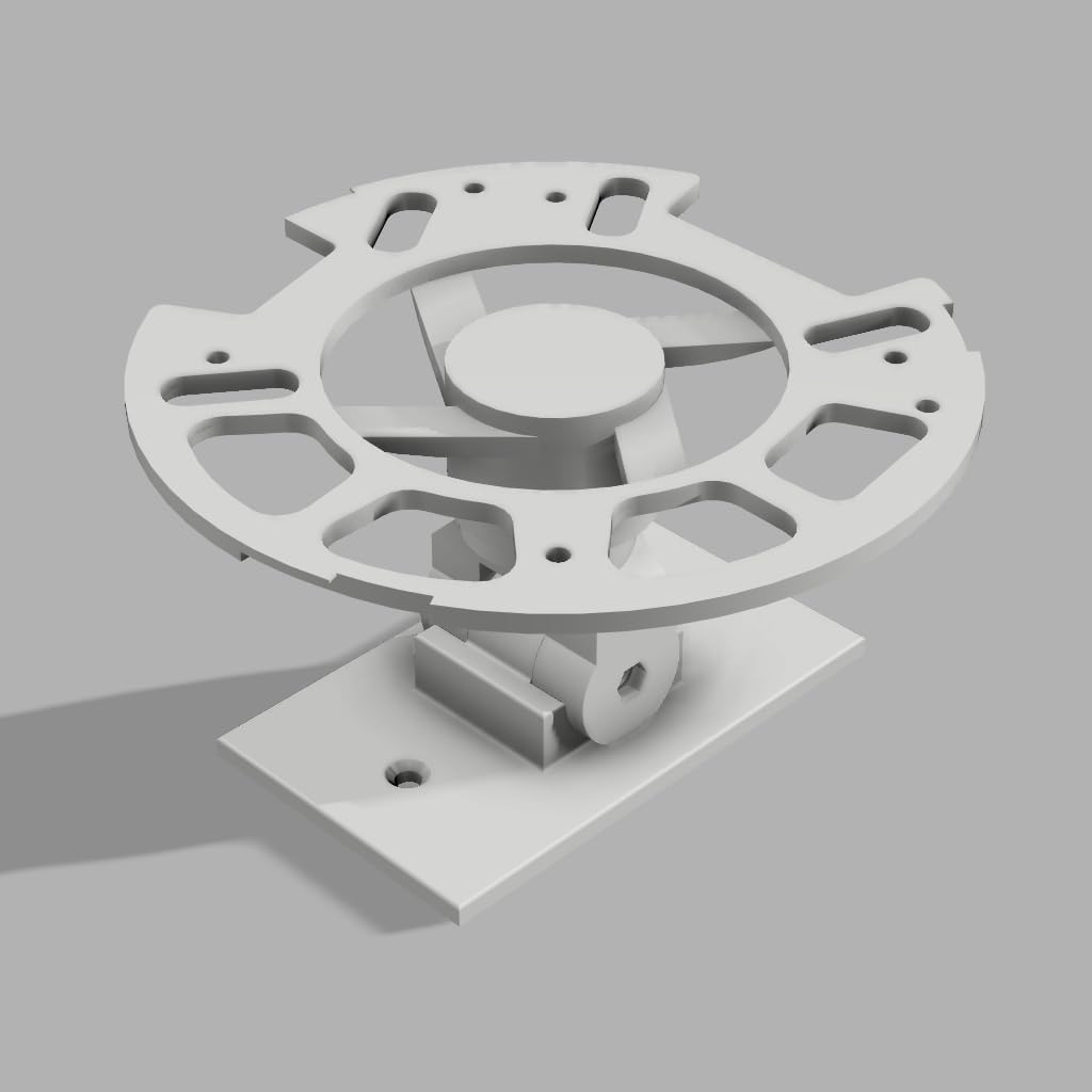 Adjustable Mount Compatible with Ubiquiti UniFi Access Points | Sloped, Vaulted, Slanted Ceiling Bracket | High-Temp, UV-Resistant Holder for U6-Pro, U7-Pro, U6-Ent, U6-LR & More