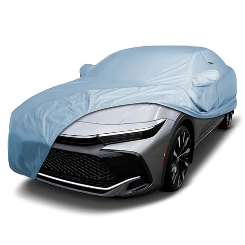 Image of iCarCover Premium Car Cover for 2023-2026 Toyota Crown Heavy Duty Waterproof All-Weather Automobiles Custom Fit Indoor Outdoor UV Snow Protection Covers with Straps and Bag
