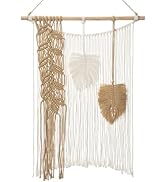 THKSHOUZ Espejo De Pared Grande De Ratán De 24 Pulgadas, Decoración De Pared Bohemio, Espejo De Ratán Tejido Natural Para Granja, Sala De Estar, Dormitorio, Baño, Marco Blanco