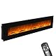 Elektro-Wandkamin Glow Fire mit Heizfunktion und LED-Flammen