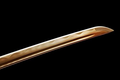 Miniatura 6 de Espada samurái japonesa T1095 forjada a mano de acero de alto carbono, Katana negra y morada, hoja de espiga completa, lista para combatir