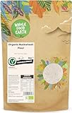 Wholefood Earth Bio-Buchweizenmehl 3 kg | Roh | GVO-frei | Vegan | Zertifiziert...