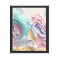 Amazon.co.jp: 孔雀の絵 絵画 絵 動物の油絵 アートパネル