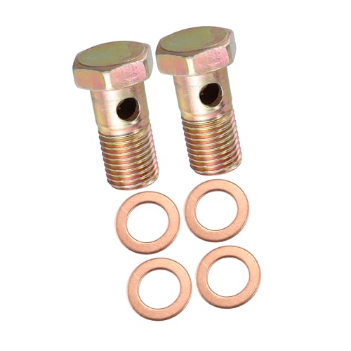 Adaptador de montaje de freno M14 x 1,5 perno banjo único con sellado hermético antirfugas