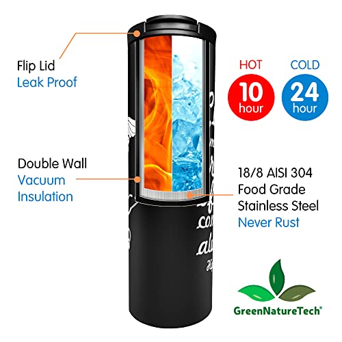 Greennaturetech Vacuum Insulated Tumbler With Straw And Flip Lid Nurse Graduation Gifts For Doctors Medical Assistants Mug Cup 15Oz (For Nurses) #TOP3