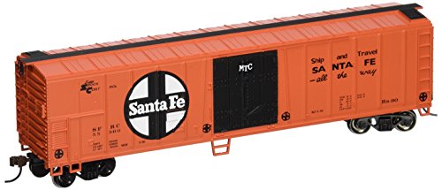 Bachmann Trains Santa Fe 50' Steel Refrigerated Car-Ho Scale