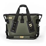 BUILT Large Welded Soft Portable Cooler with Wide Mouth Opening - Insulated and Leak-Proof Olive 5213958