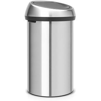 Brabantia Rubbish Bin Stainless Steel Matt Steel 60 L