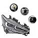 Full LED Headlamp Assembly for Mazda CX-5 2022-2023 NON-AFS&LED DRL, Left Driver and Right Passenger Side Front Headlight, KPF151040, KPF1-51-040 KPF151030, KPF1-51-030 (Right)