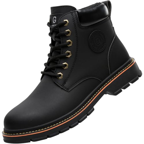 CORANSBER Steel Toe Boots for Women Lightweight Safety Boots waterproof Construction Steel Toe Shoes woman Composite work Boots