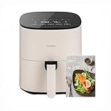 COSORI コソリ ノンフライヤー 4.7L 大容量 家庭用 電気 エアフライヤー 最高温230℃ 揚げ物 ポテト 惣菜 日本語レシピ付き タイマー 自動電源オフ PSE認証済み アイボリー CAF-L501-WJP