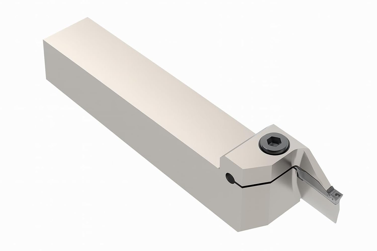 ATSFL 12-3T0591-65-100-OB Face Grooving and Turning Holder (Outside Bulge Type) .750 Square Shank 5.50 OAL for Size 3 Inserts, 2.559 Min 3.937 Max Dia.