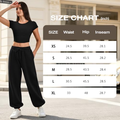 Sweatpants Women High Waisted Baggy Lounge Workout Pants - 10.79 w/ Code + 40% Off Code EKHM5O0X - image 6