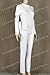 Padme Amidala Cosplay Costume Cloak White Suit S