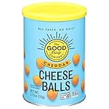 THE GOOD CRISP COMPANY Cheddar Cheese Balls, 2.75 OZ