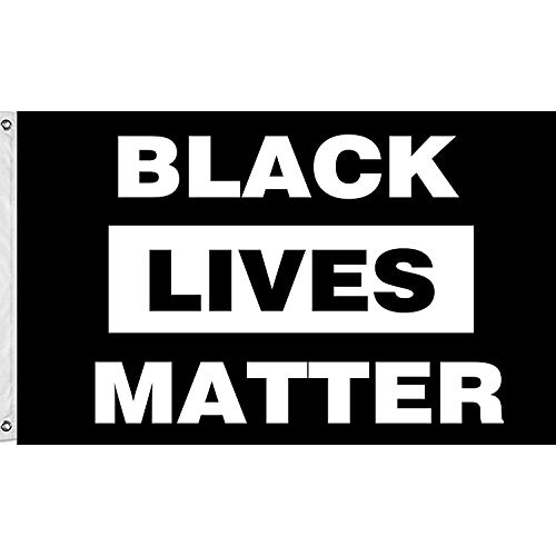 Black Lives Matter Flag I Can't Breathe Banner 2020 Justice 36x60 Inch Canvas Header and Double Stitched with Brass Grommets Fade Resistant for Outdoor Garden House Home Porch Decor