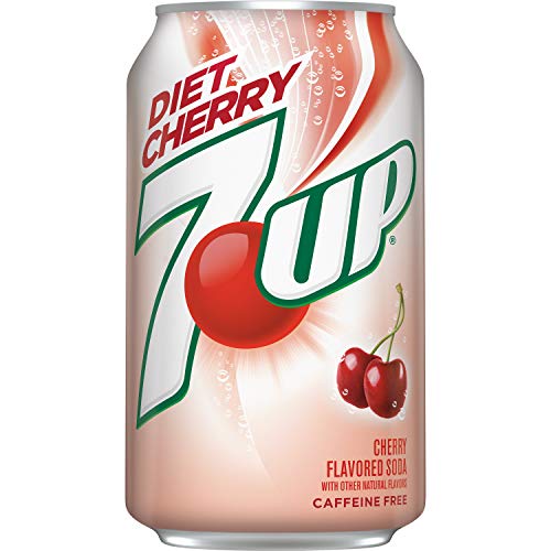 7UP Diet Cherry Flavored Lemon Lime Soda, 12 Fl Oz (Pack Of 12) - Thumbnail 7