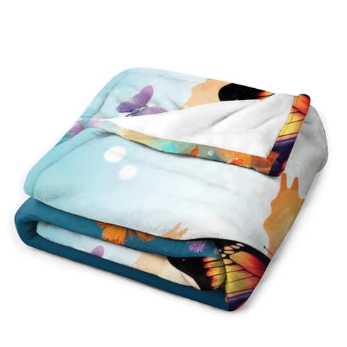 Couverture légère pour lit et voyage éliminant le froid nocturne avec douceur - 4