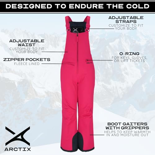 Image of Arctix Kids Insulated Snow Bib Overalls