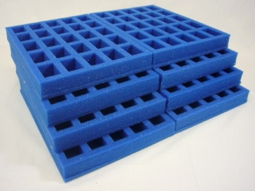KR Multicase Tray Set: Wargaming set of foam trays carry 200 troops (M4HS)