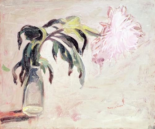 Image une fleur en bouteille de Jacqueline Marval poster impression toile salon