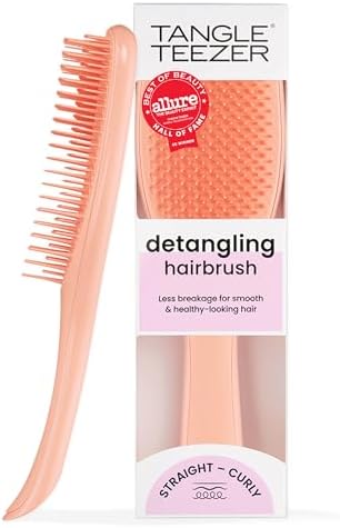 Tangle Teezer Ultimate Detangler Brush, Straight to Wavy, Apricot