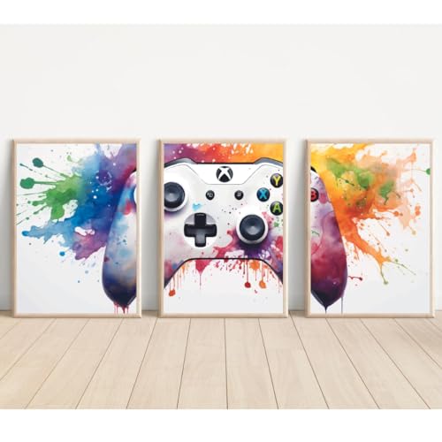 A4 Xbox Art Prints Set Of 3 | Gaming Accessories | UNFRAMED - NO FRAMES INCLUDED | Gaming Stuff | Gaming Room Accessories | Gaming Gifts | Xbox Gifts | Gaming Wall Art A4 Xbox Art Prints Set Of 3 | Gaming Accessories | UNFRAMED - NO FRAMES INCLUDED | Gaming Stuff | Gaming Room Accessories | Gaming Gifts | Xbox Gifts | Gaming Wall Art