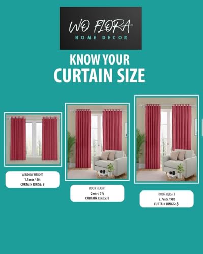 Image of 3D Math English Learning Educational Kids Room Curtain for School Long Door 9 feet Long Pack of 3 pcs