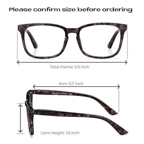 Image of Readerest Blue Light Reading Glasses - Lightweight Computer Glasses w /Spring Hinges - UV Protection, Anti Glare & Eye Strain