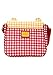 Loungefly Disney Winnie The Pooh Gingham Crossbody Bag