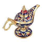 Matériau : Conçue en alliage de zinc résistant à casse et l'usure, cette lampe assure une longévité appréciable tout en conservant une texture élégante, parfaite pour enrichir votre collection d'ornements de maison.