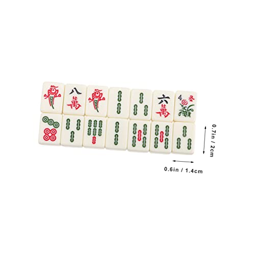 Mini juego Mahjong KICHOUSE compacto para viaje miniatura 2