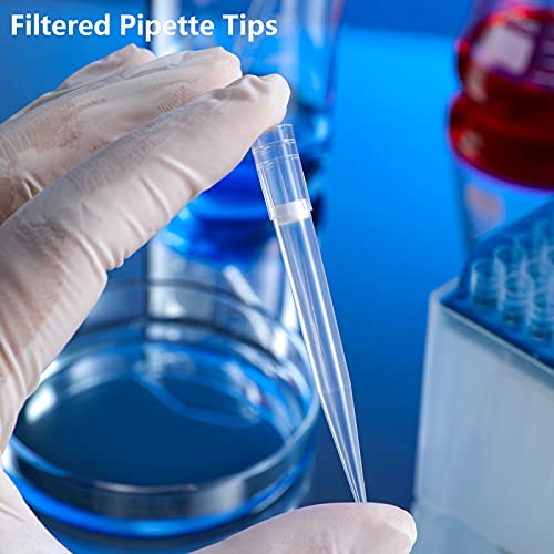 Pipettes universelles longues 1000 ul sans DNase RNase boîte de 8 unités