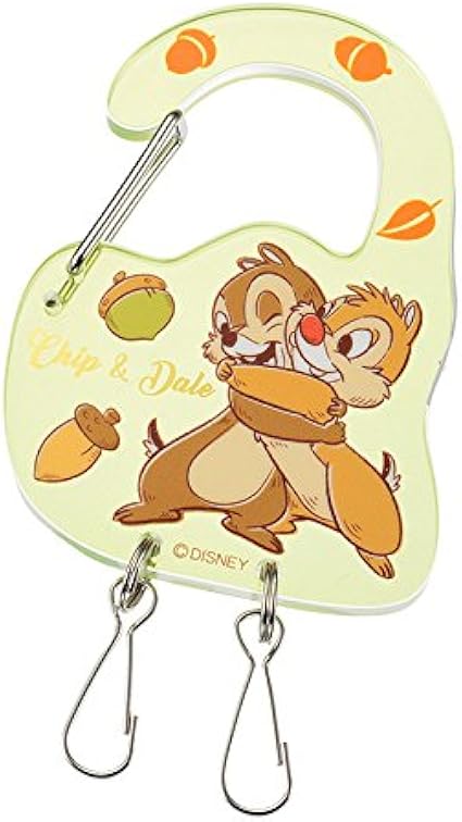 Amazon Co Jp ディズニーストア 公式 キーホルダー キーチェーン カラビナ付き チップ デール ハグ スマイル シューズ バッグ