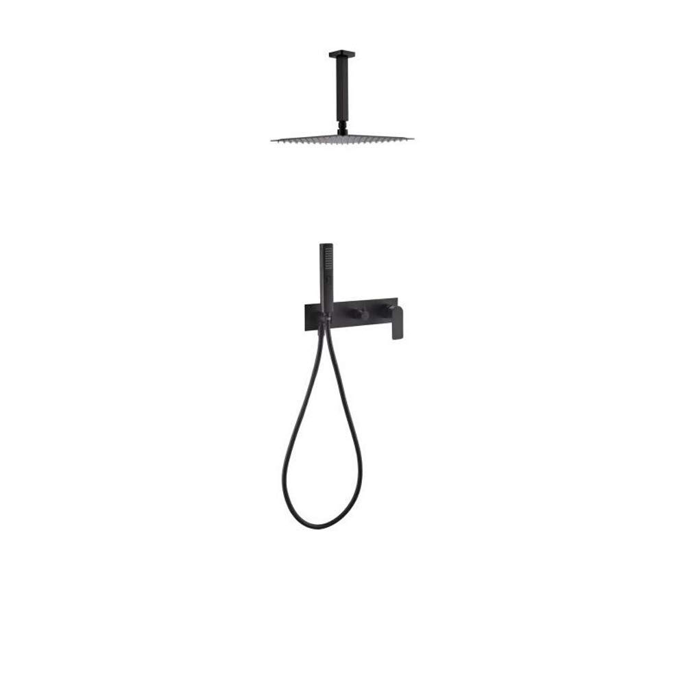 Système de douche de salle de bain anti calcaire laiton haute pression