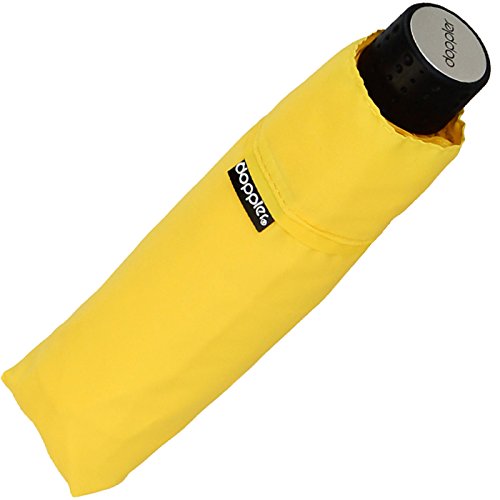 Preisvergleich Produktbild Doppler Regenschirm Mini- Taschenschirm Havanna Stick - sturmfest Uni gelb