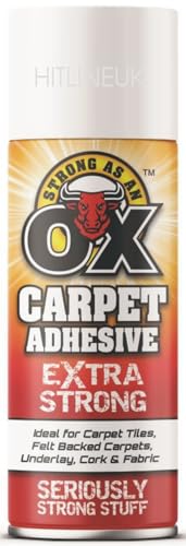 500ml Adhesive Glue Spray for Multi Purpose Craft Carpet Foam Fabric Can