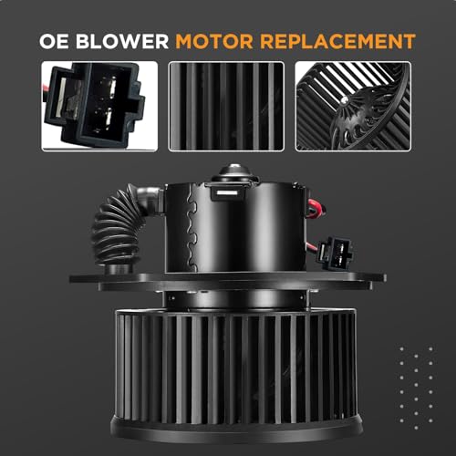 Image of HVAC Blower Motor 75777 Compatible with Chevy Malibu 09-12, Compatible with Pontiac G6 05-10, 2007-2009 Aura, Heater Blower AC Fan for 15842966 15863480 15929376, 22737136 Blower Motor