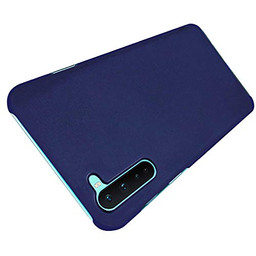 Image of Ultra Slim Hard Shell Back Case Cover for OnePlus Nord - Marine Blue