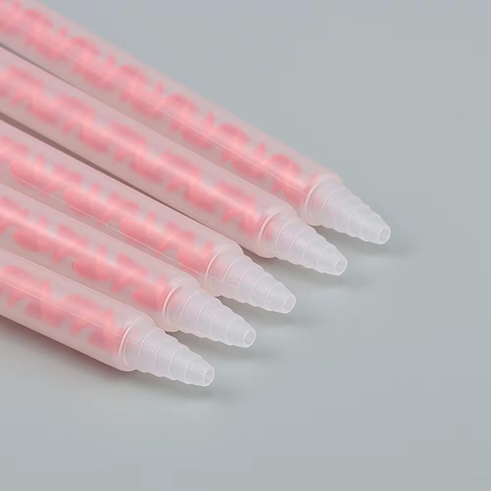 Adhäsive Patronen Epoxy-Mischdüse 20pcs Statische Mischdüse MFHX08-18T Tippmixer Düsen (4: 1/10: 1 Verhältnis)