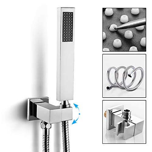 Dr Faucet Hand Held Shower Bathroom Copper Adjustable Shower Head Holder with Wall