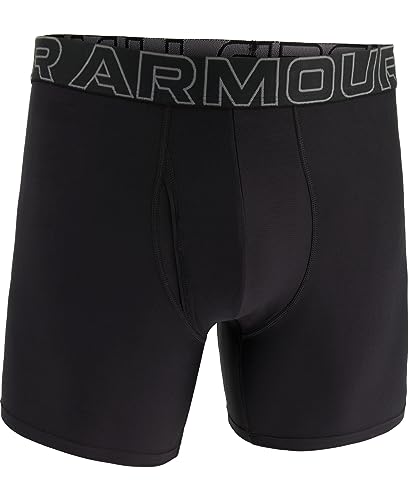 Under Armour Performance Tech Boxerjock, 15,2 cm, Einzelpack, Black Solid - Core, Größe 5XL – Ansicht 3