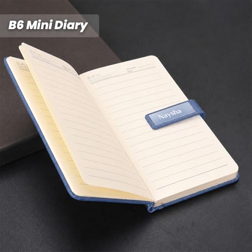 Image of Giftana Personalized Diary with Pen, Coffee Tumbler 350ml, Keychain, Card holder Gift Set for Men and Women, 5 in 1 Personalised Gifting Items, New Year Corporate Gifts for Employee (Grey)