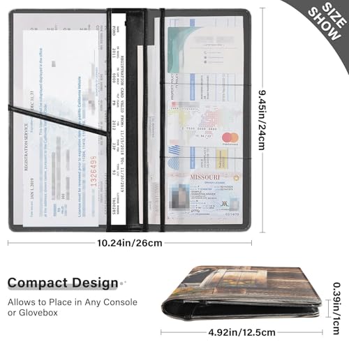 Organizador de Documentos Slim Cuero miniatura 3