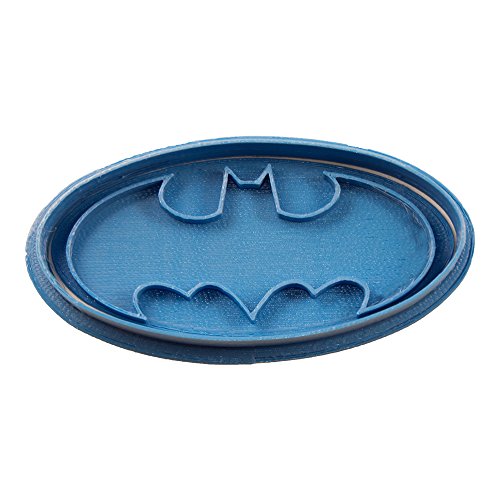 Cuticuter Bat Logo DC - Stampino per biscotti, colore: Blu