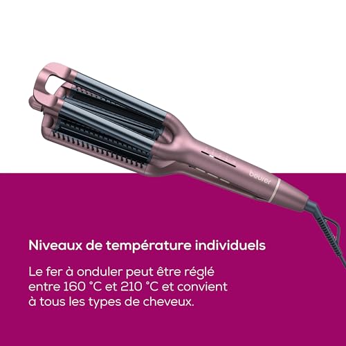 Fer à onduler Beurer HT 65 avec 4 styles de vagues pour cheveux