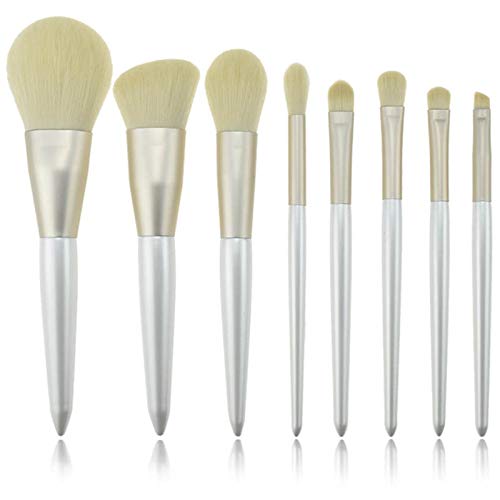 Set de brosses maquillage estompeur et contouring en fibres synthétiques